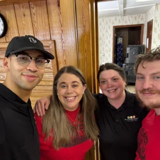 Our amazing team hit the road last weekend for the 27th Annual Black Woods Blizzard Tour! ❄️🍽️🚗 Huge shoutout to everyone for their hard work and dedication to this incredible cause. 

A heartfelt thank you to Jessica VanDamme, the leader of Black Woods Group Catering, for 12 fantastic years on the Blizzard Tour! 🌟 Her knowledge and enthusiasm light up our events, making them truly special. Bonus, she is an absolute blast to be around!

Thank you to our team and Never Surrender community for making this year truly remarkable! See you next year!